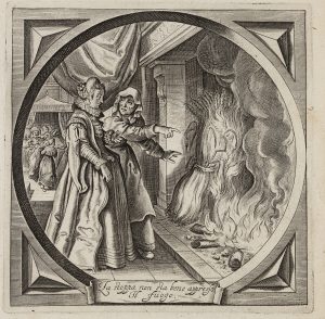 Zwei Frauen am Feuer