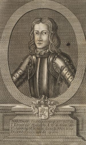 Portrait des Hartmann von Habsburg