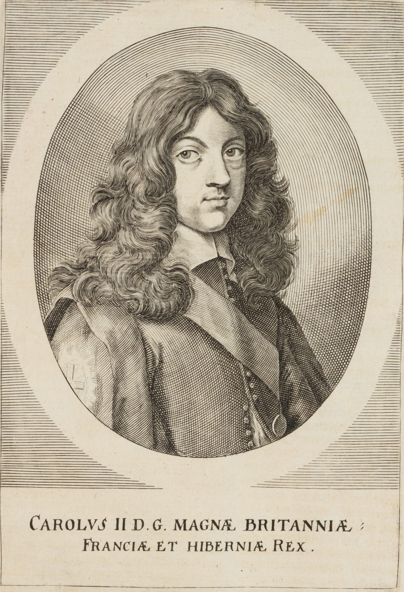 Portrait des jungen Karl II.