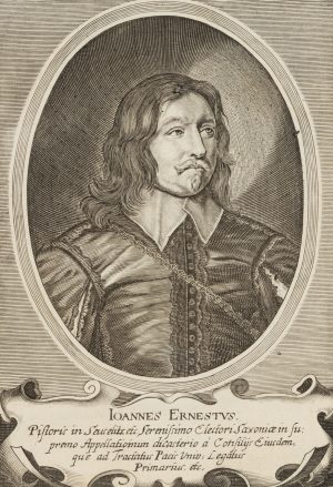 Portrait des Johann Ernst Pistoris