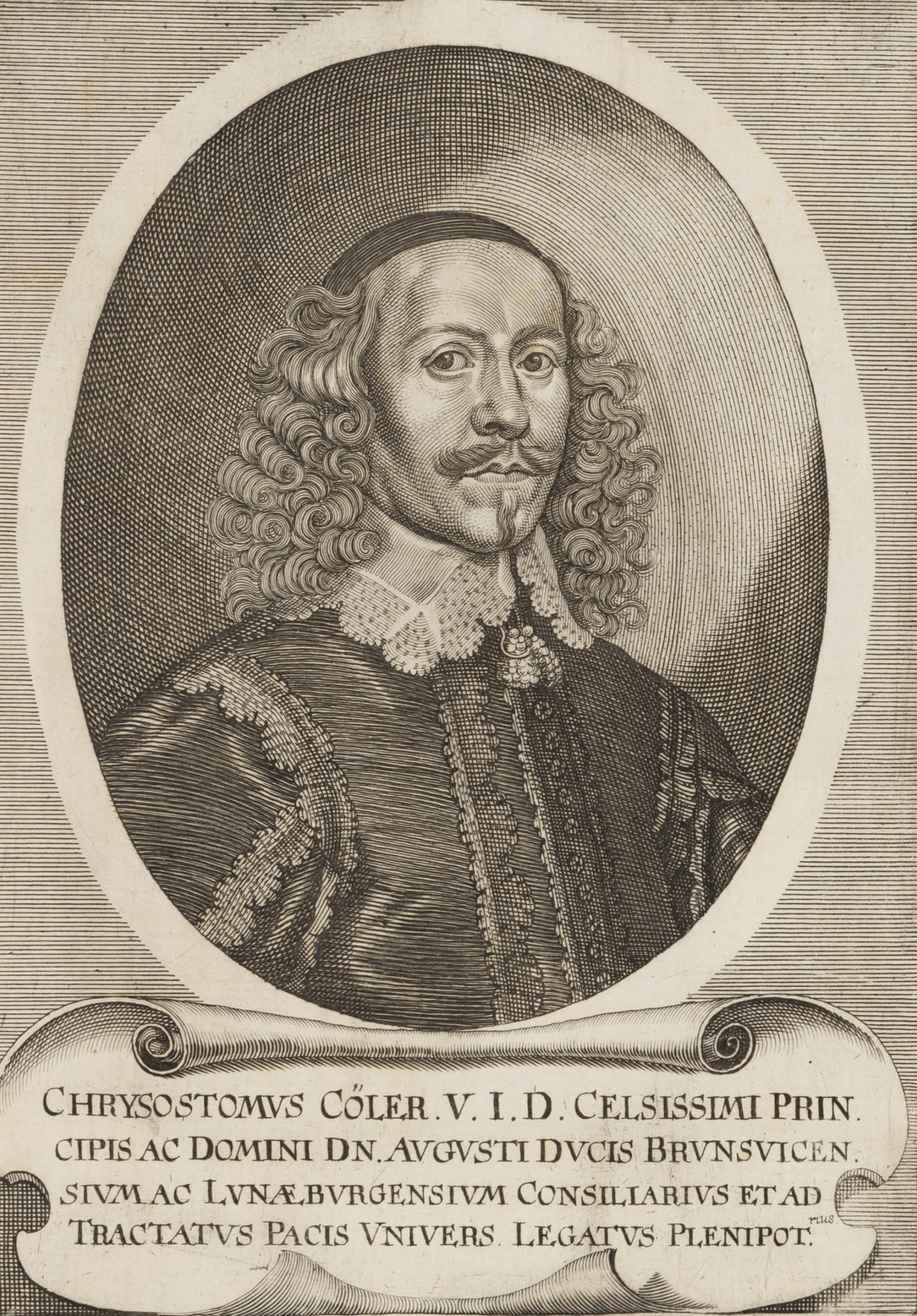 Portrait des Chrysostomus Cöler