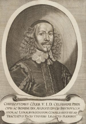 Portrait des Chrysostomus Cöler