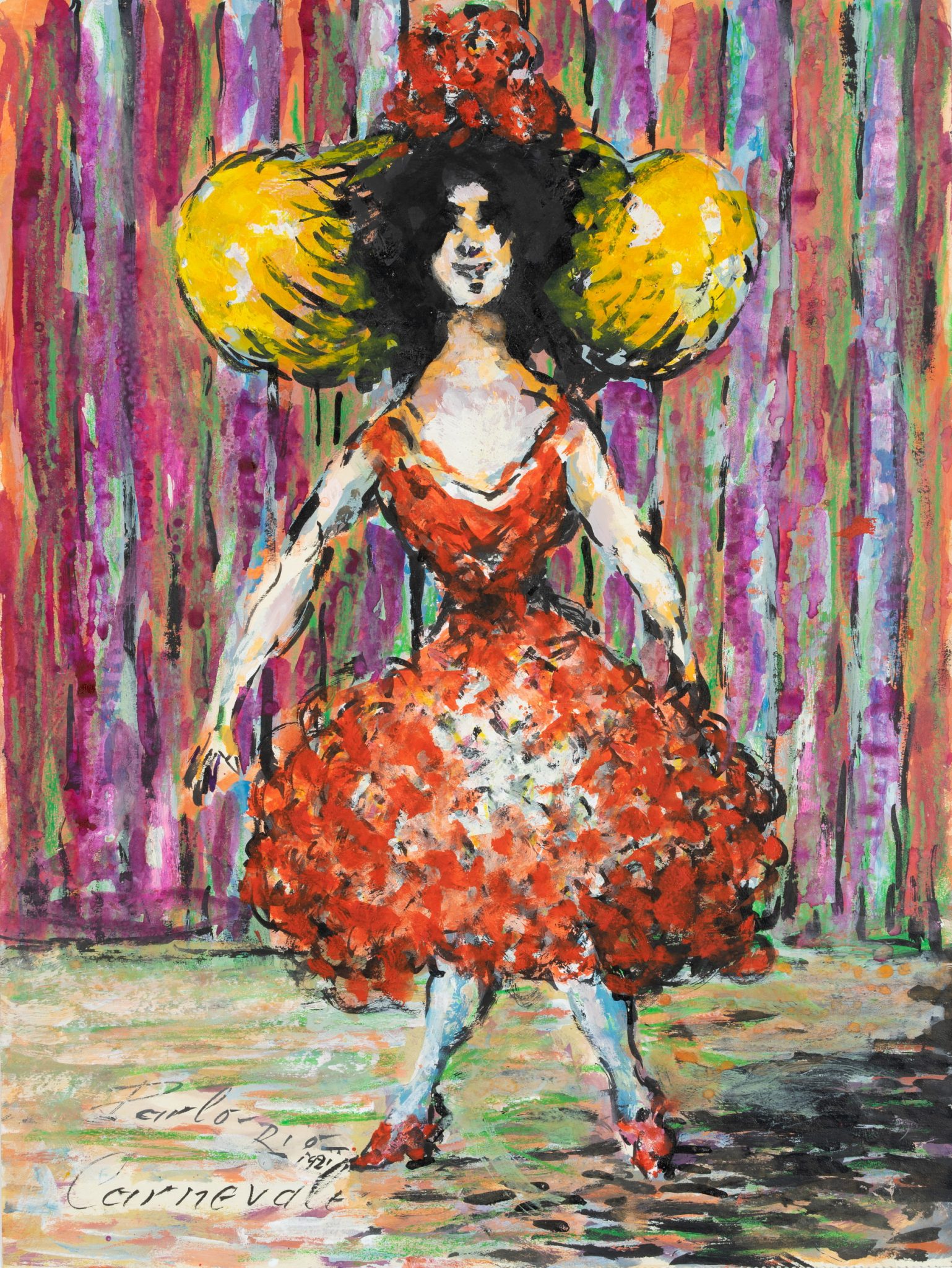 Brasileira Rio, Plakatentwurf