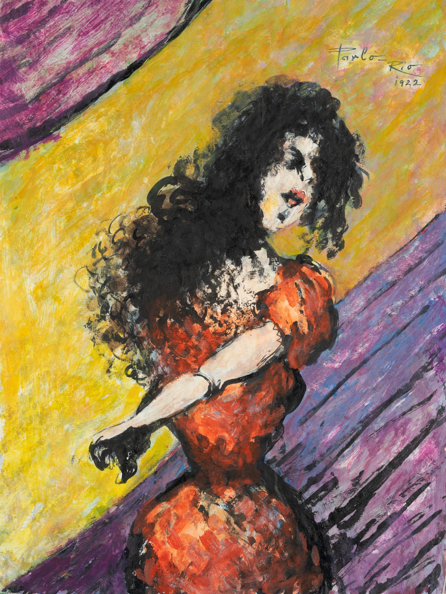 La passionata, Tanzende Brasilianerin