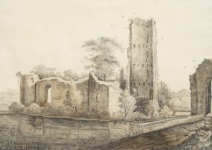 Ruine Schönforst mit Graben