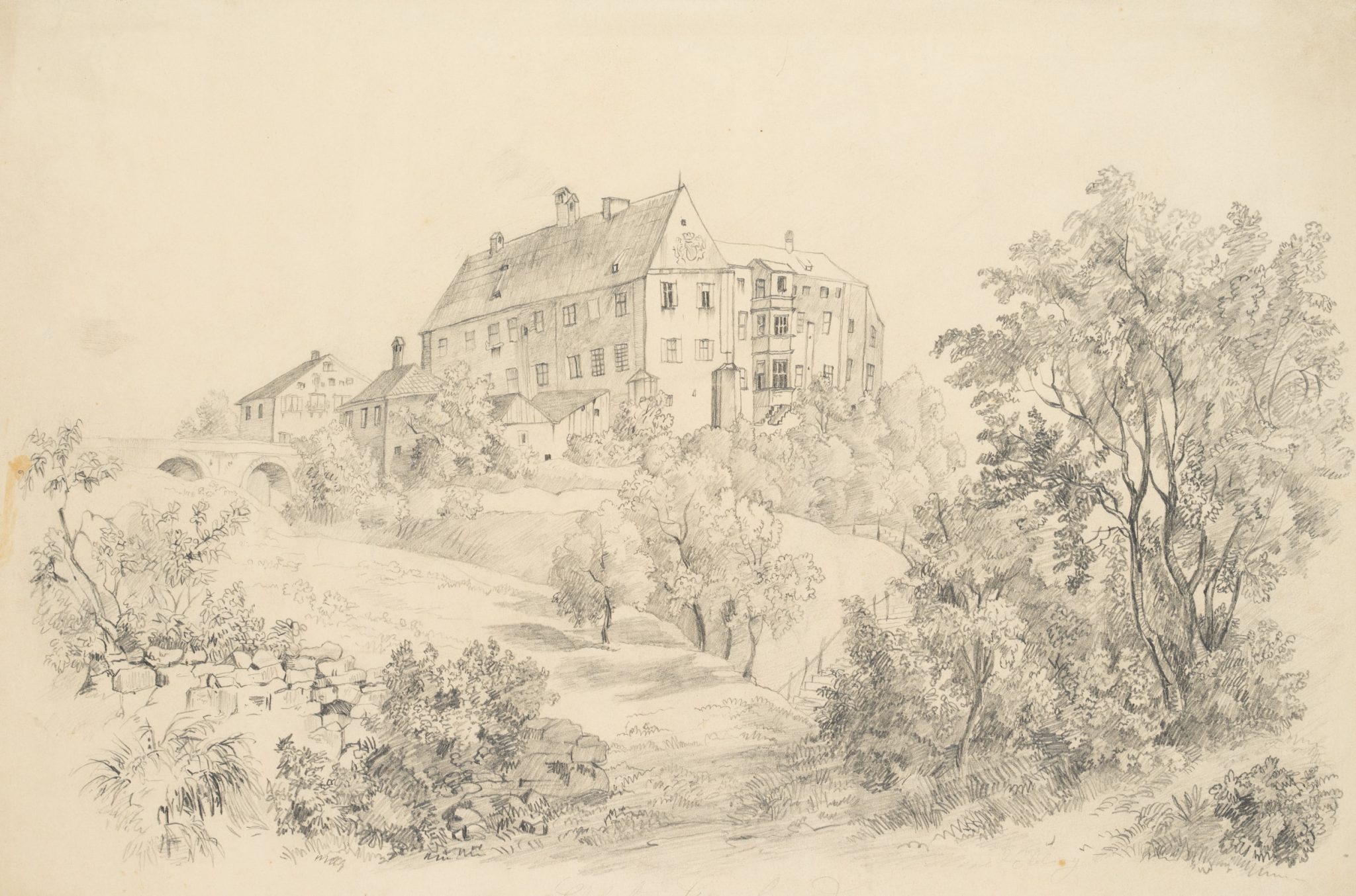 Schloss Starnberg mit Parkanlage