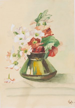 Stillleben mit Blumen in der Vase