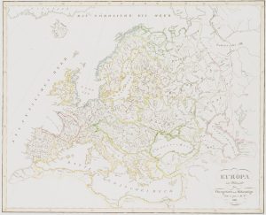 Landkarte von Europa