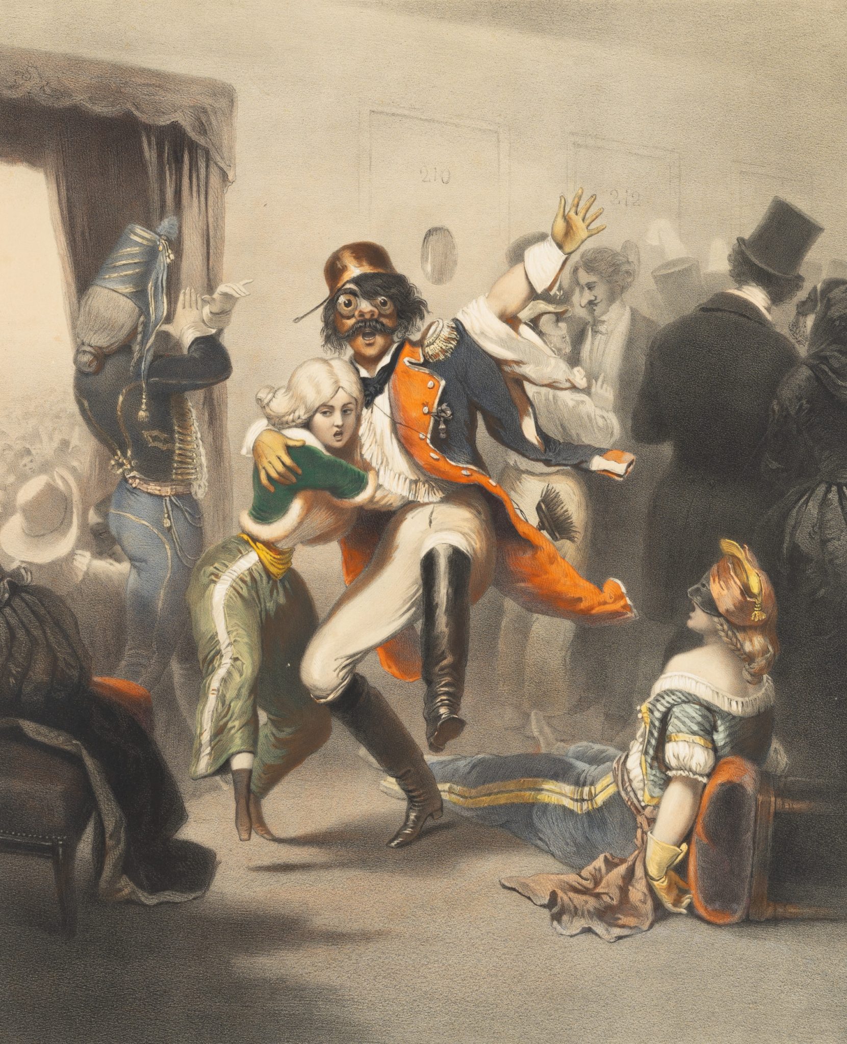 Korridor der Oper