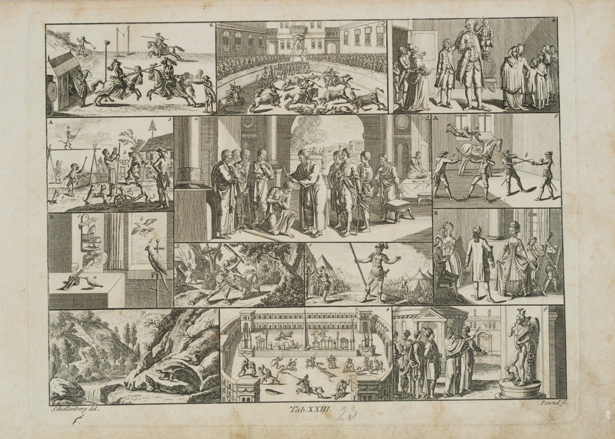 Bilder-Akademie, Tab.XXIII