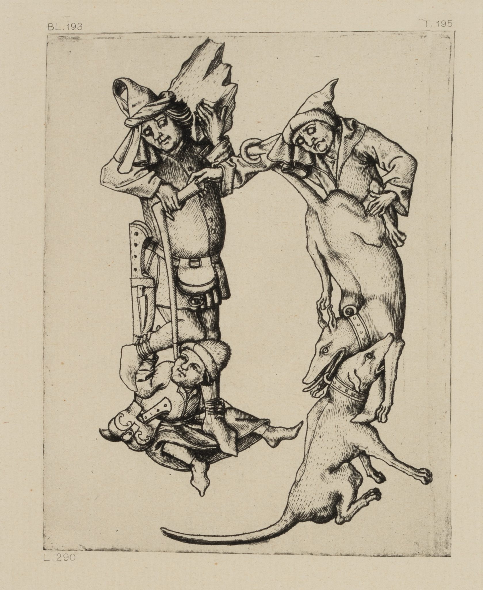 Figurenalphabet. Buchstabe H. Reichsdruck
