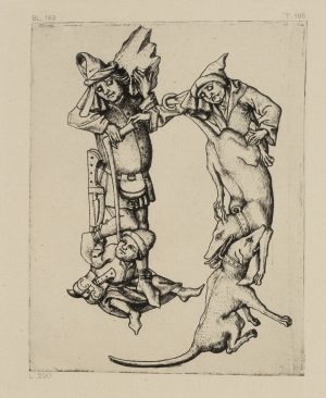 Figurenalphabet. Buchstabe H. Reichsdruck