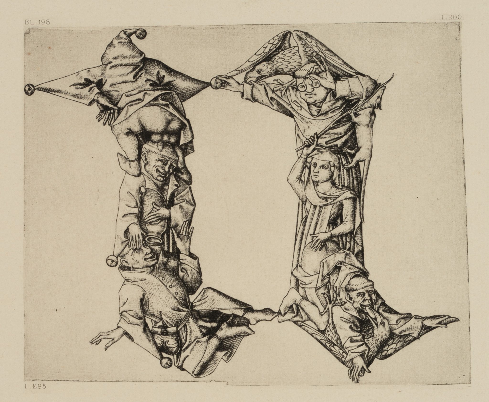 Figurenalphabet. Buchstabe N. Reichsdruck