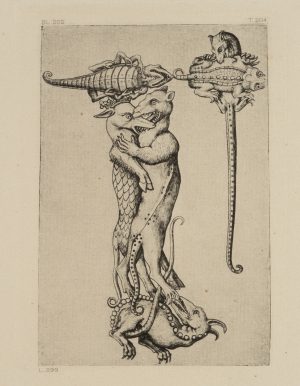 Figurenalphabet. Buchstabe R. Reichsdruck