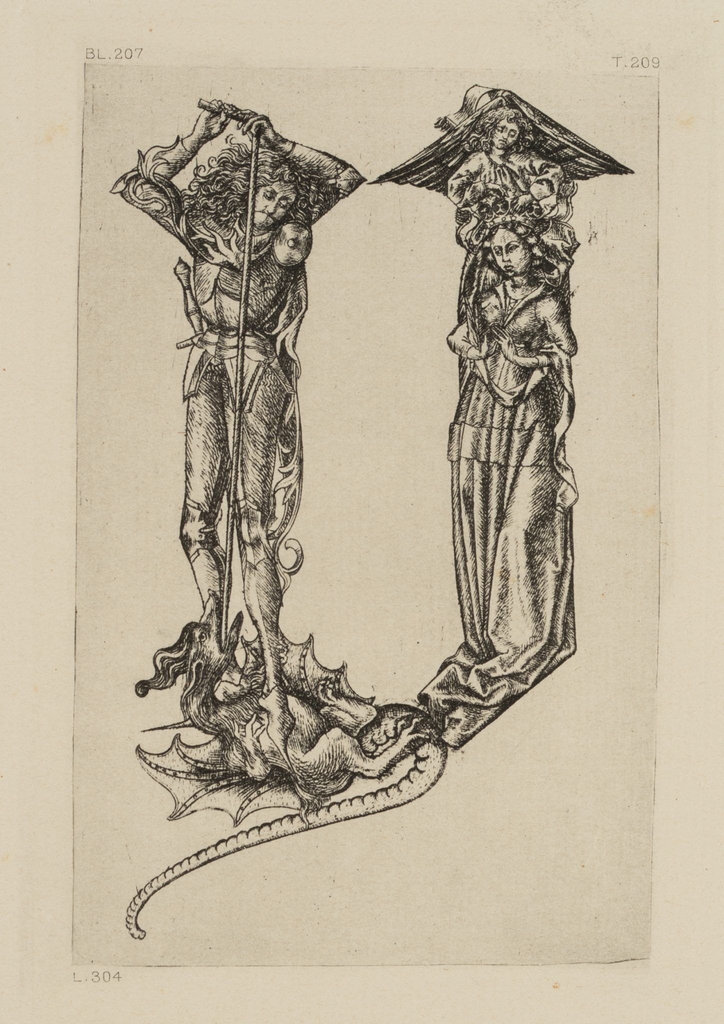 Figurenalphabet. Buchstabe Y. Reichsdruck