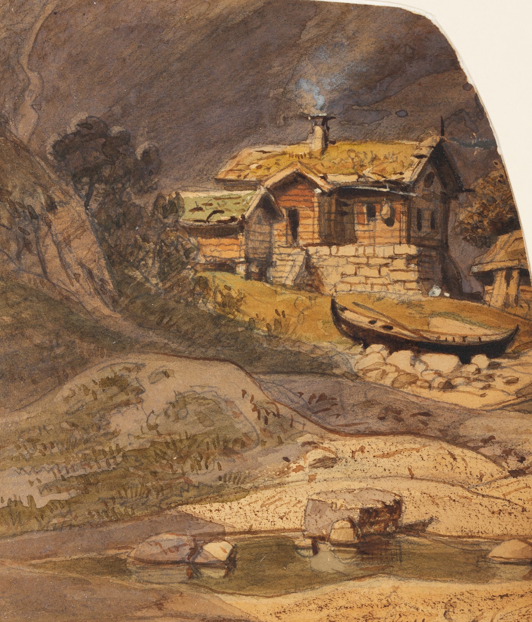 Haus am Felsen
