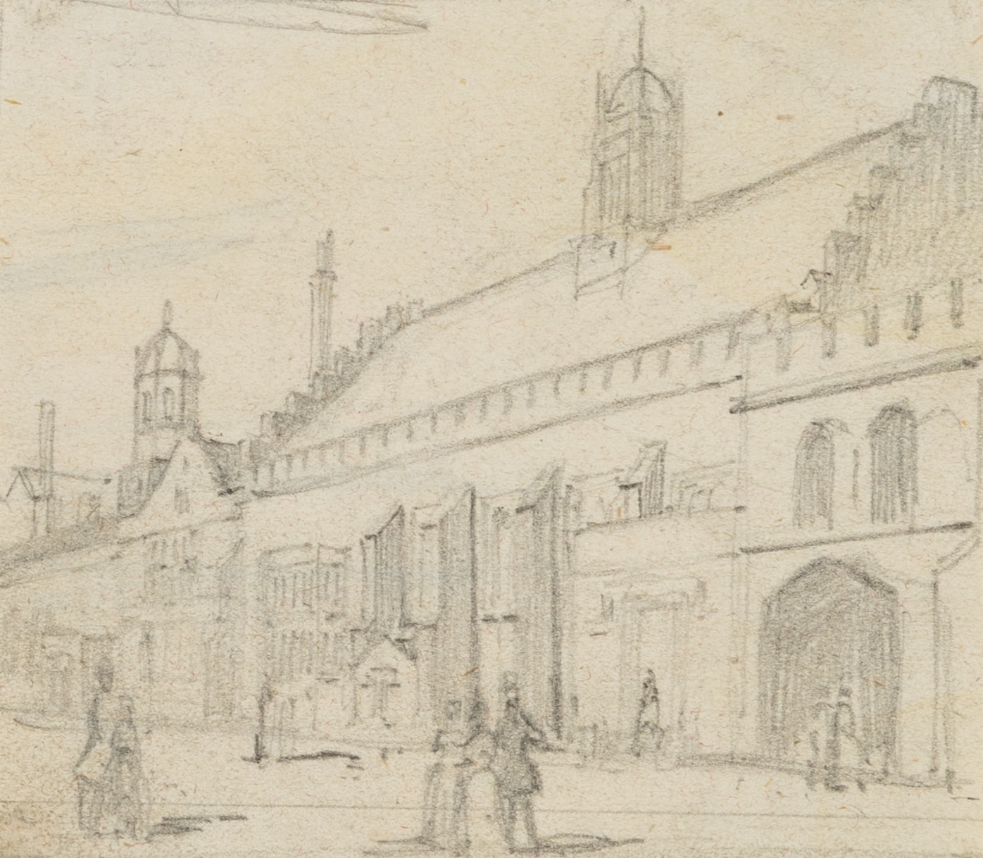 Blick in eine Londoner Straße