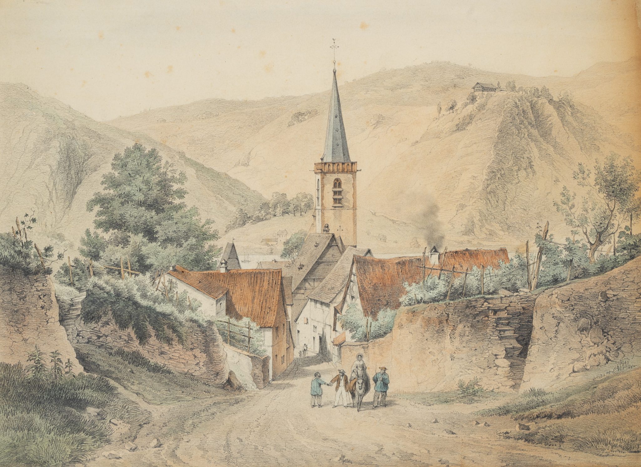 Assmannshausen vor 1855