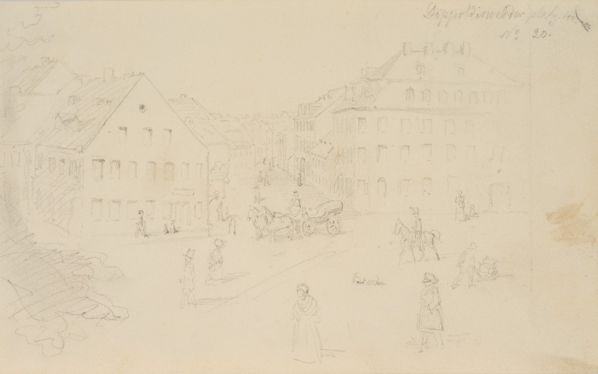 Blick über den Dippoldiswalderplatz, Dresden