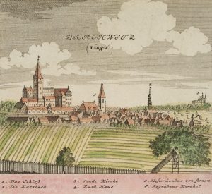 Ansicht von Parchwitz, Schlesien
