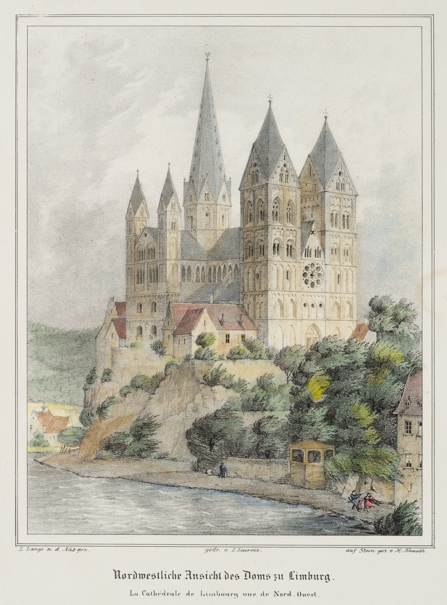 Ansicht des Doms zu Limburg