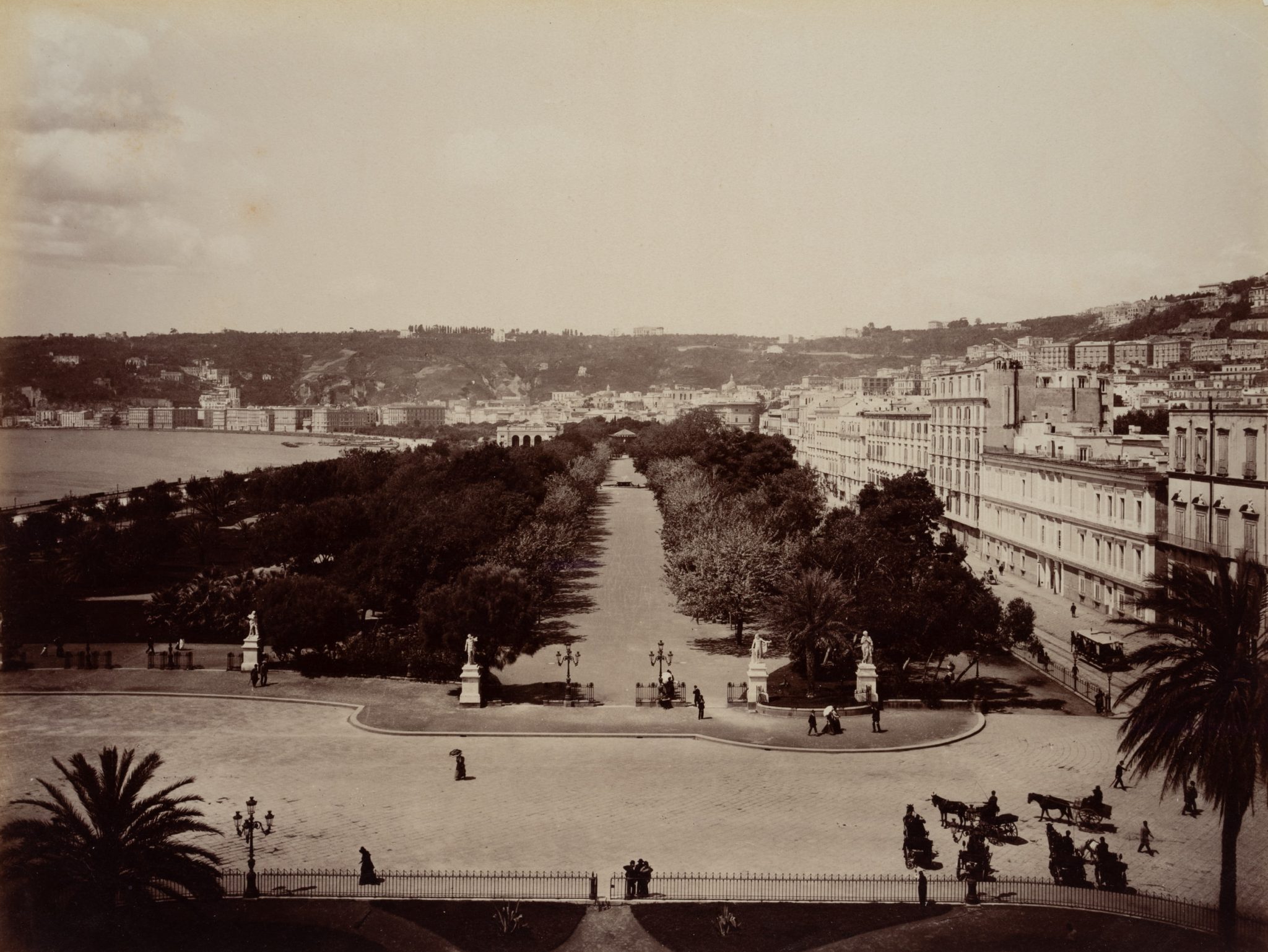 Riviera di Chiaia in Neapel