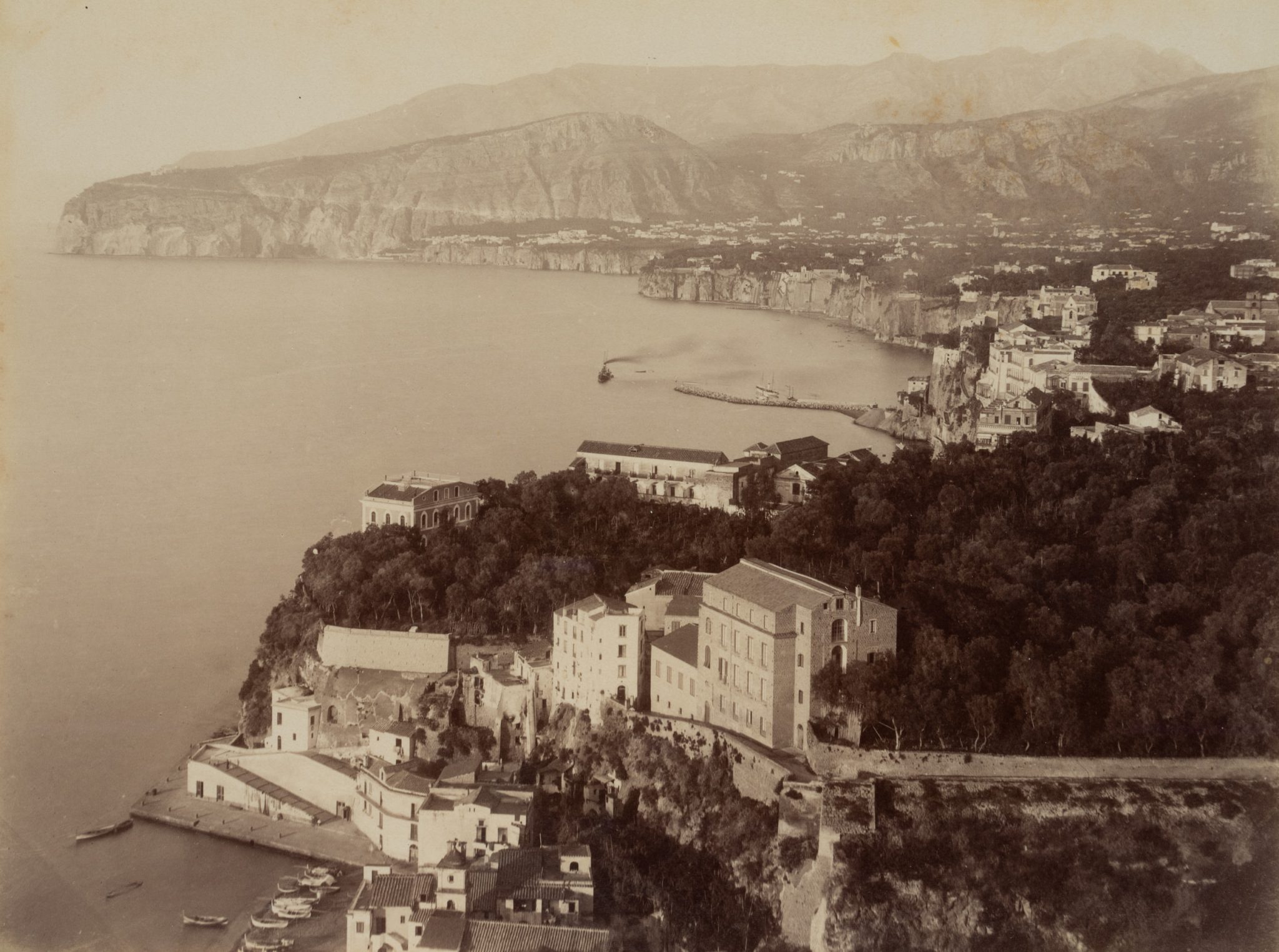 Panorama d. Bucht von Sorrent