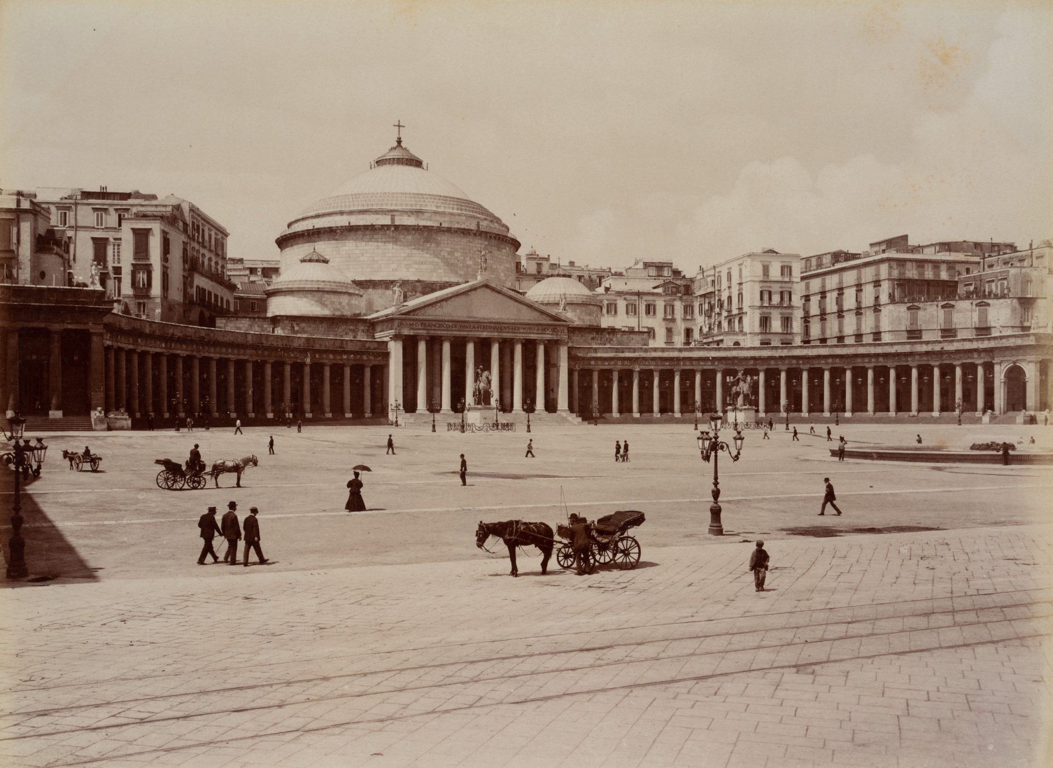 Piazza del Plebiscito, Neapel