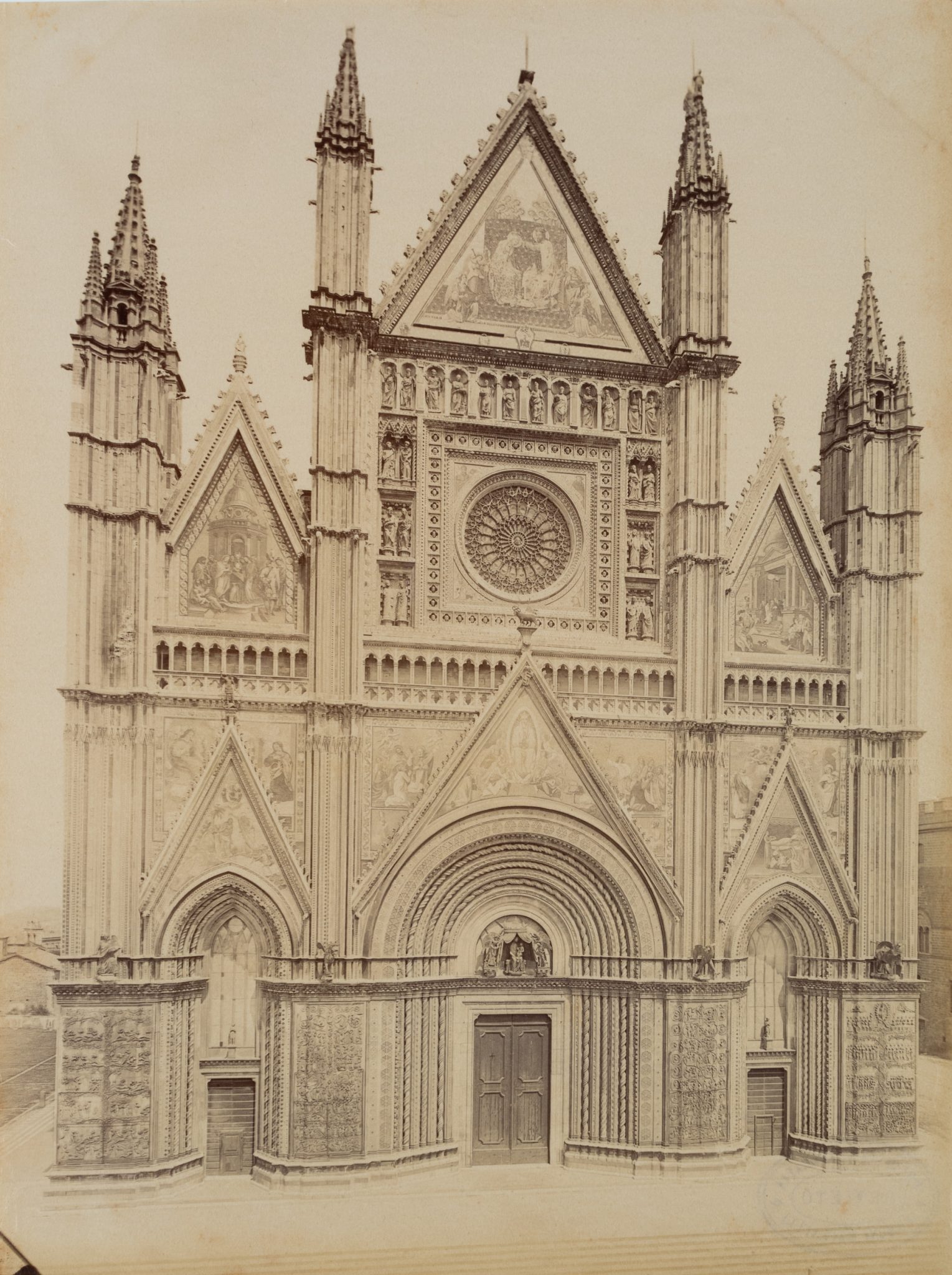Fassade des Duomo di Orvieto