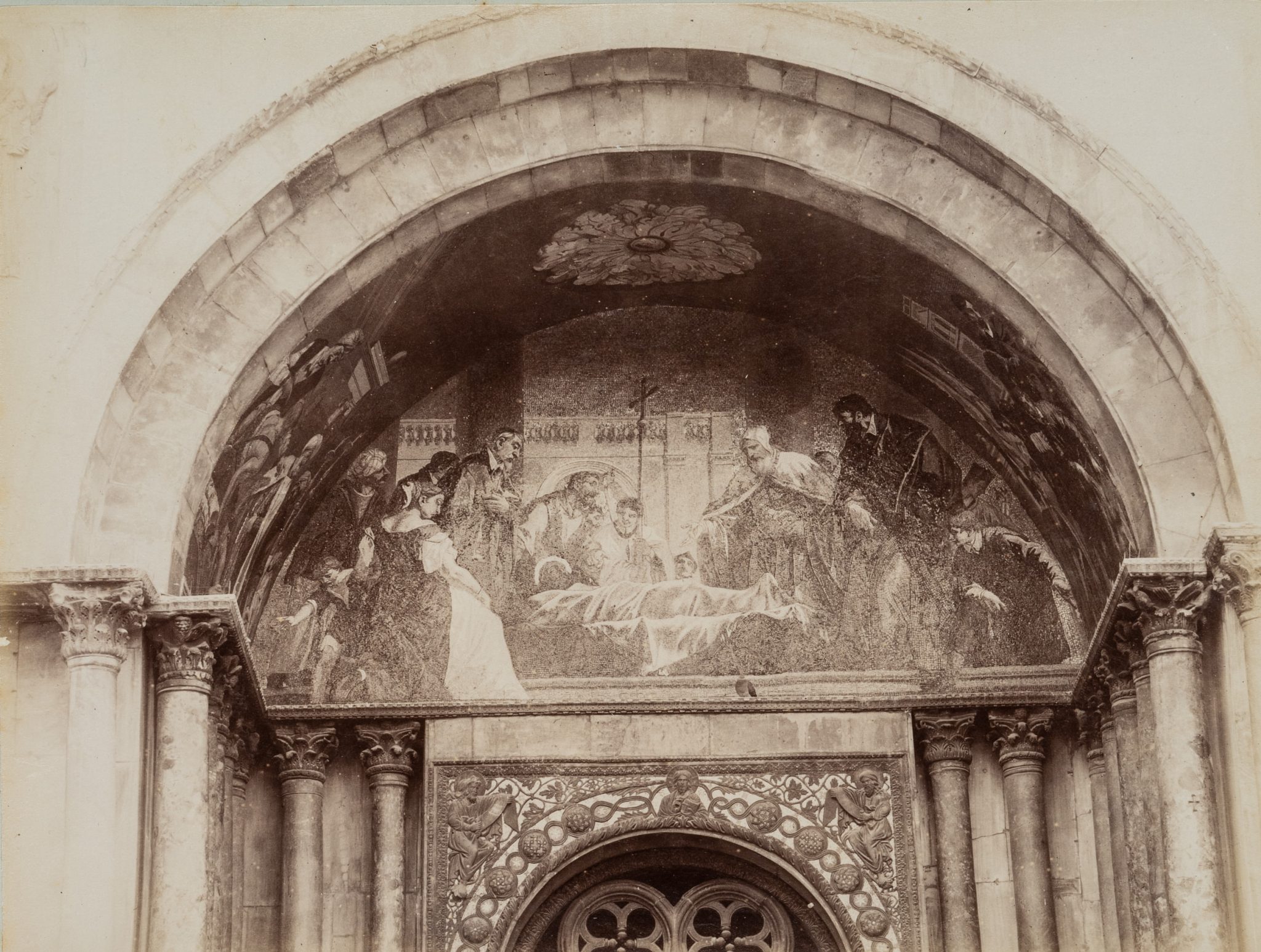Mosaik am Markusdom, Venedig