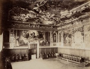 Saal im Dogenpalast in Venedig