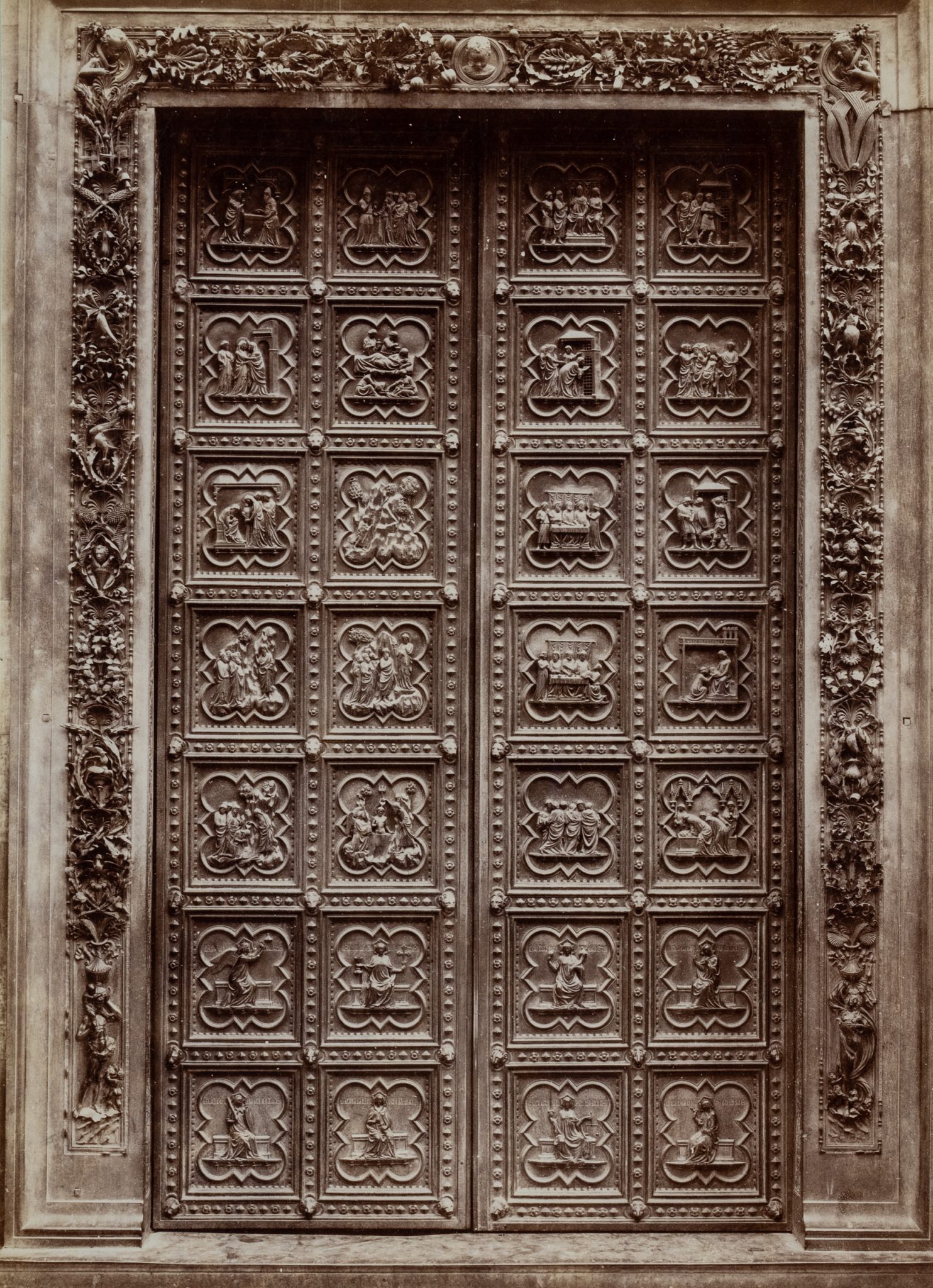Bronzetür Süd, Baptisterium, Florenz