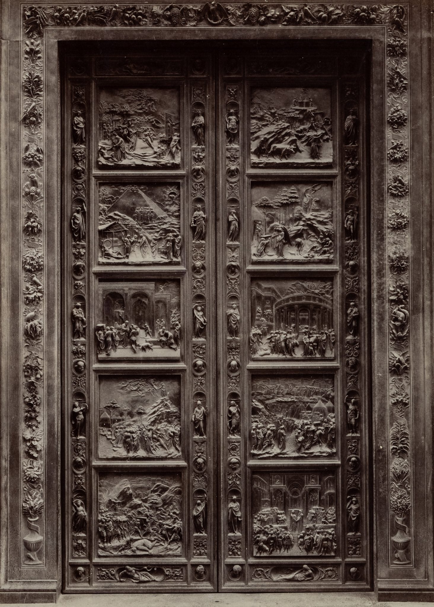 Paradiespforte, Baptisterium, Florenz
