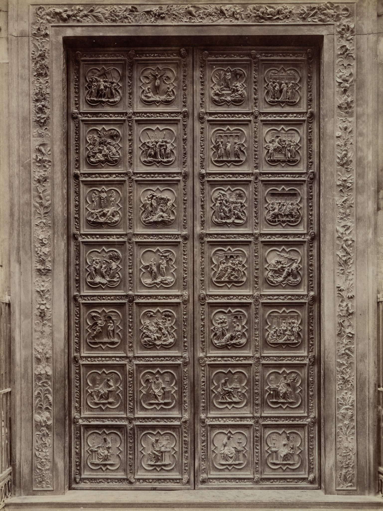 Bronzetür Nord, Baptisterium, Florenz