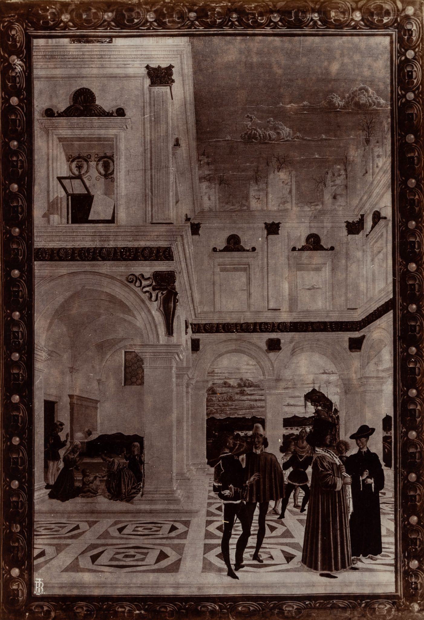Wunder des Heiligen Bernhard, Fiorenzo di Lorenzo