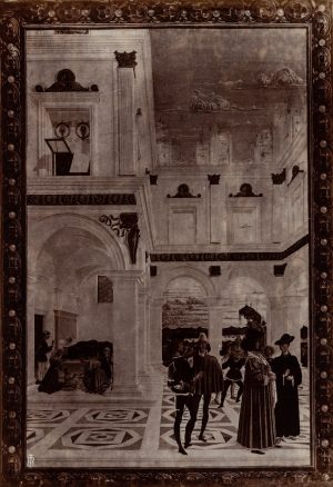 Wunder des Heiligen Bernhard, Fiorenzo di Lorenzo
