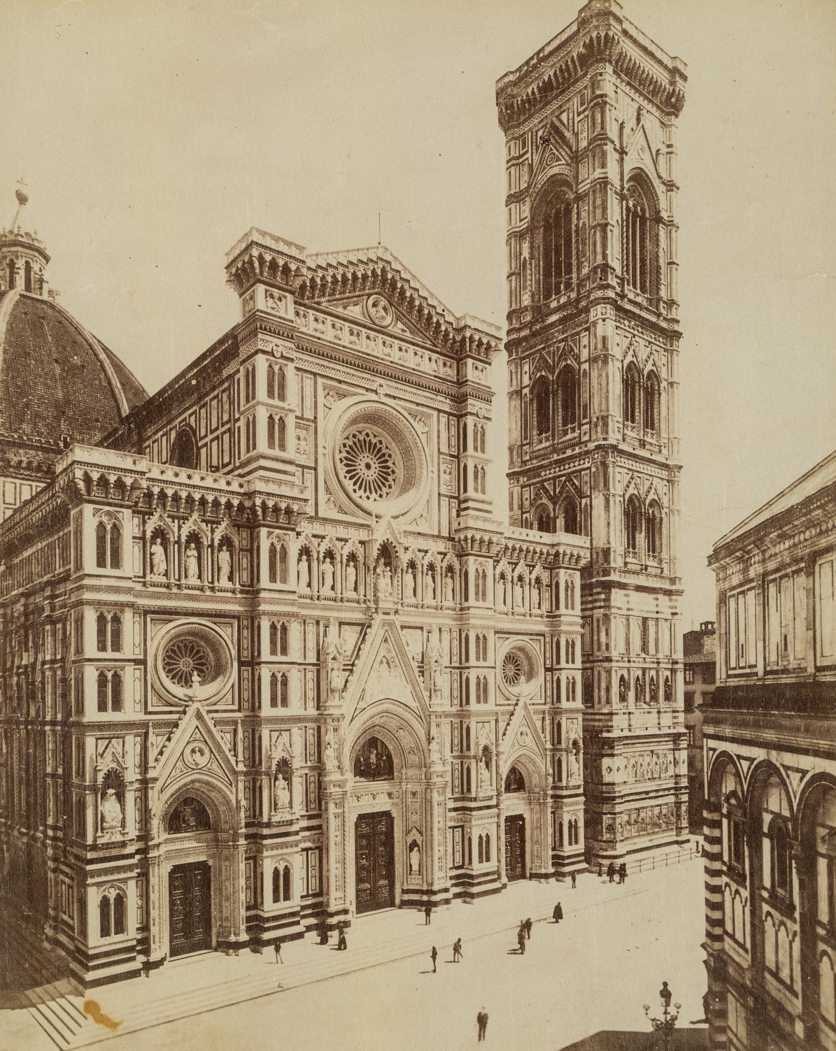 Fassade des Doms in Florenz