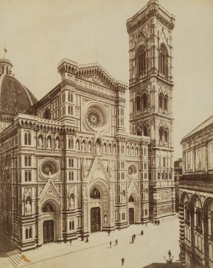 Fassade des Doms in Florenz
