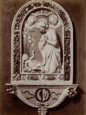 Madonna mit Kind, Terrakotta, Florenz