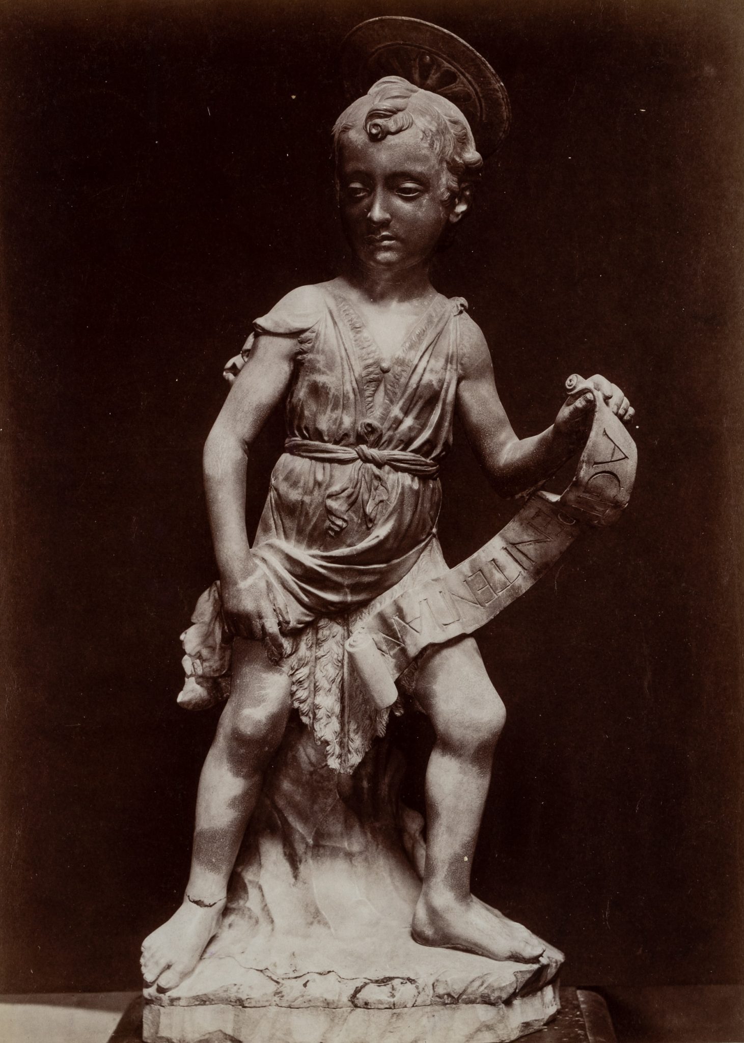 Johannes der Täufer, Skulptur, Bargello, Florenz