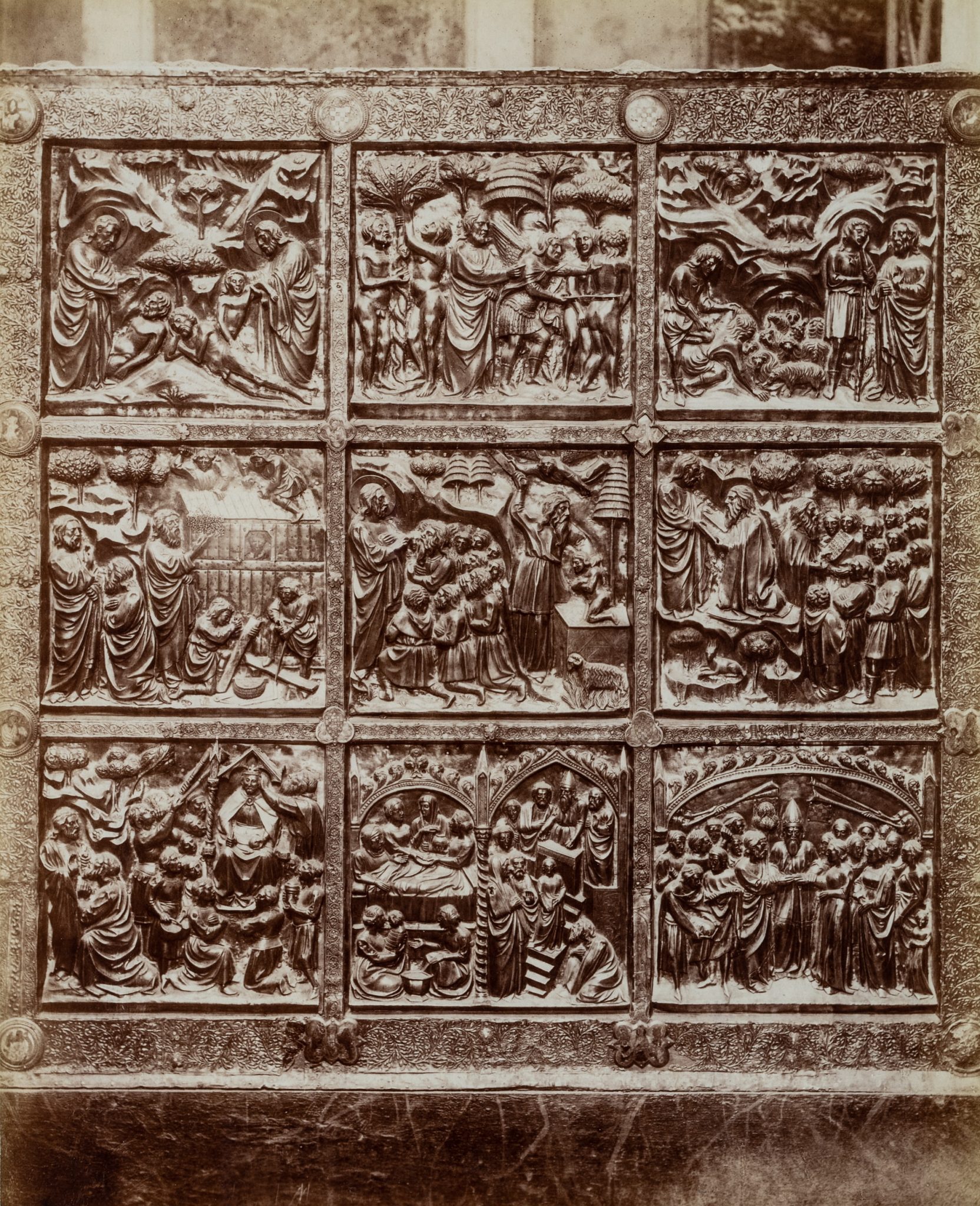 Silberner Altar, Pistoia