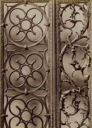 Detail eines Gitters im Dom zu Prato