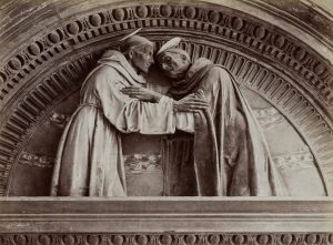 Relief, San Domenico e Francesco, Florenz