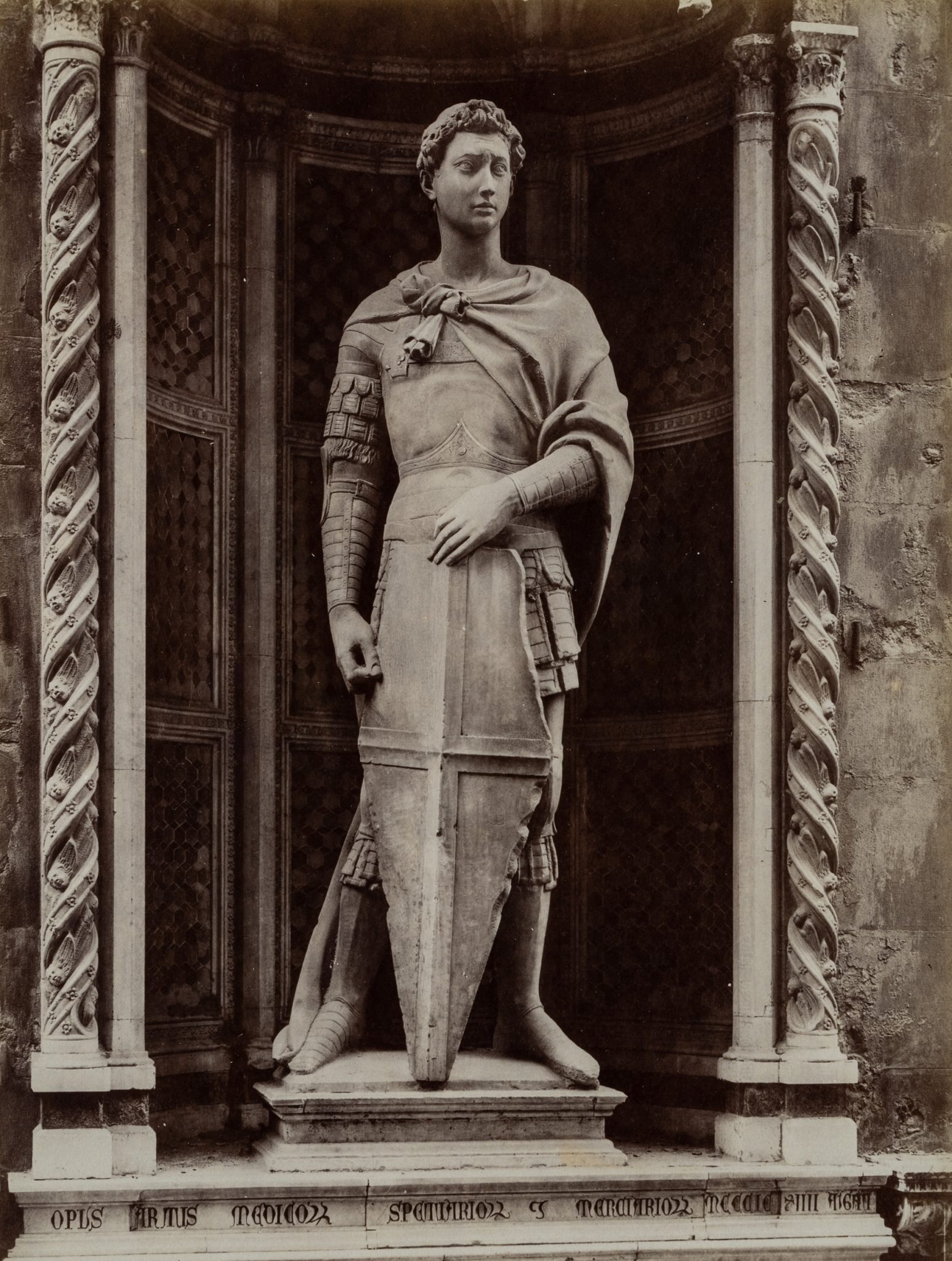 Skulptur S.Giorgio des Donatello, Florenz