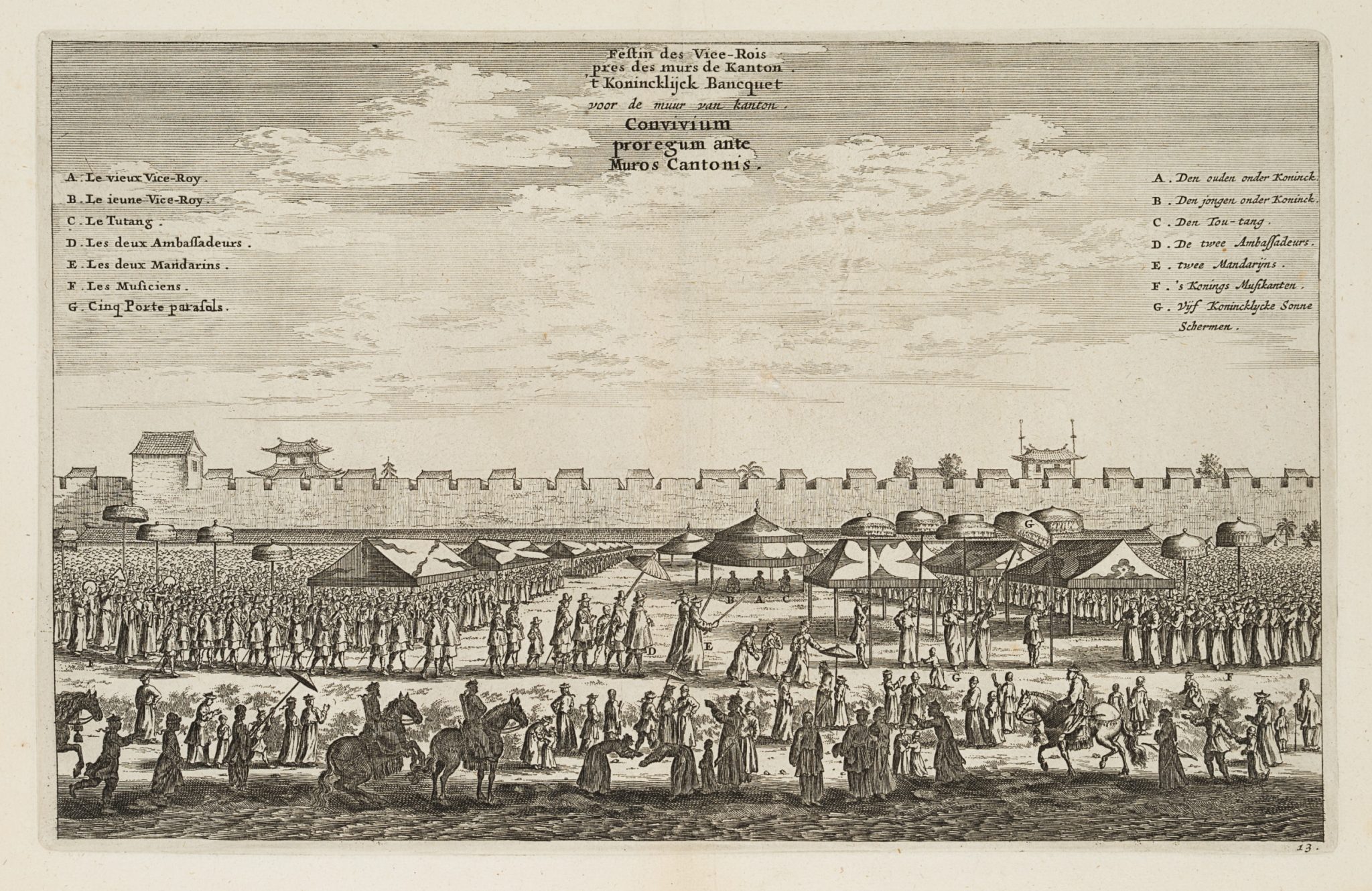 "Viceroys Feast" außerhalb von Kanton