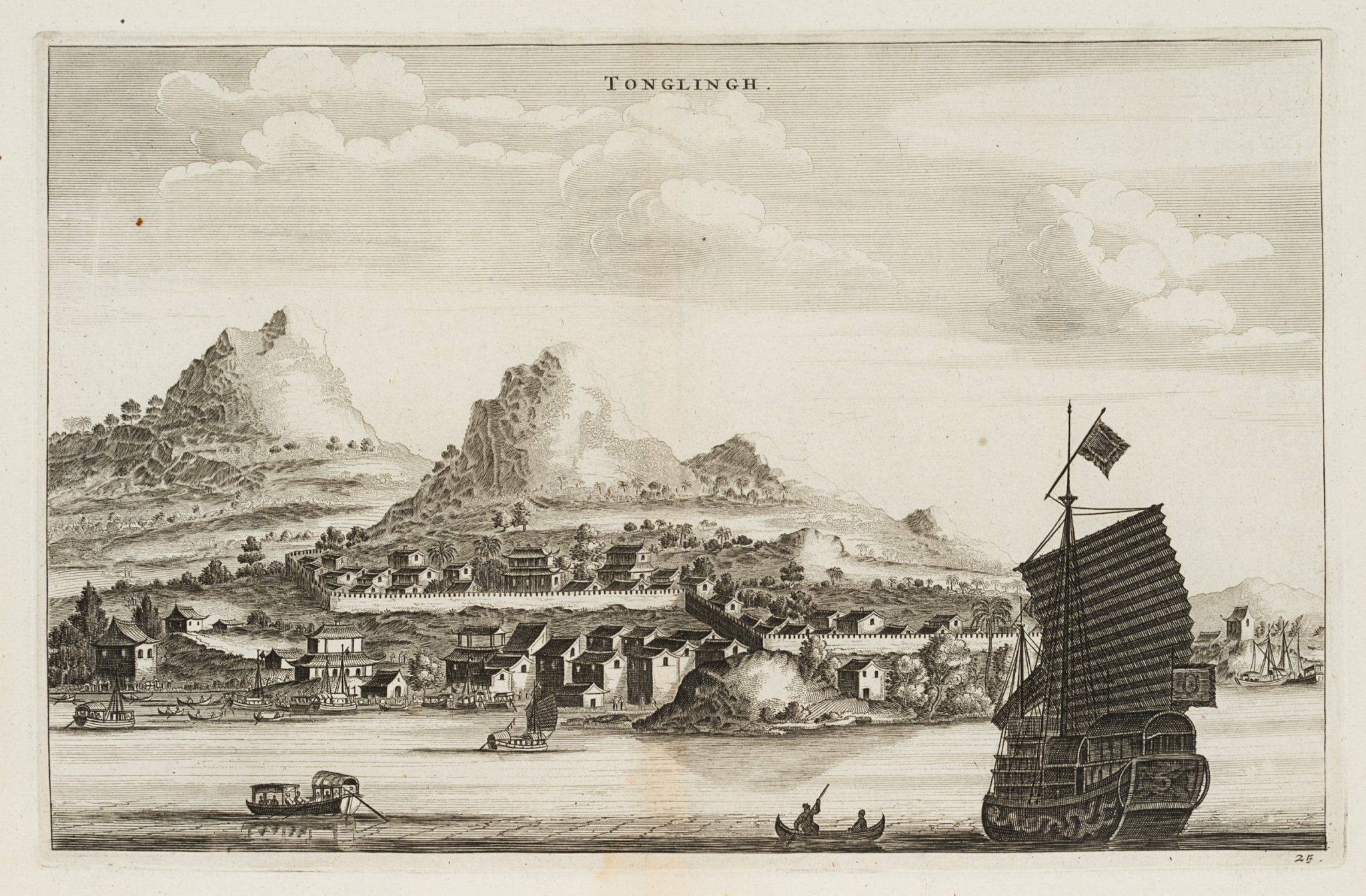 "Tonglingh". Blick auf Tongling
