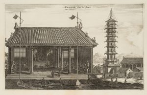 Blick ins Innere einer Pagode