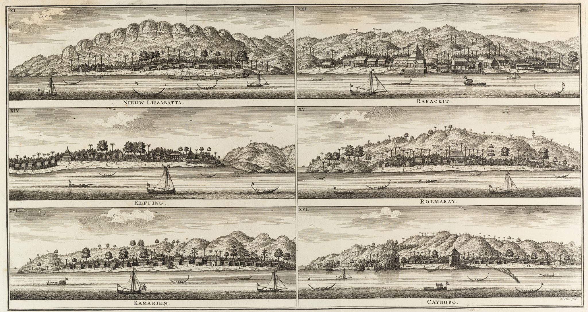 Handelsposten in Indonesien