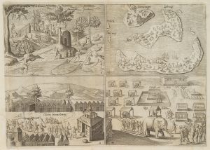 4 Landschaftsansichten aus Asien