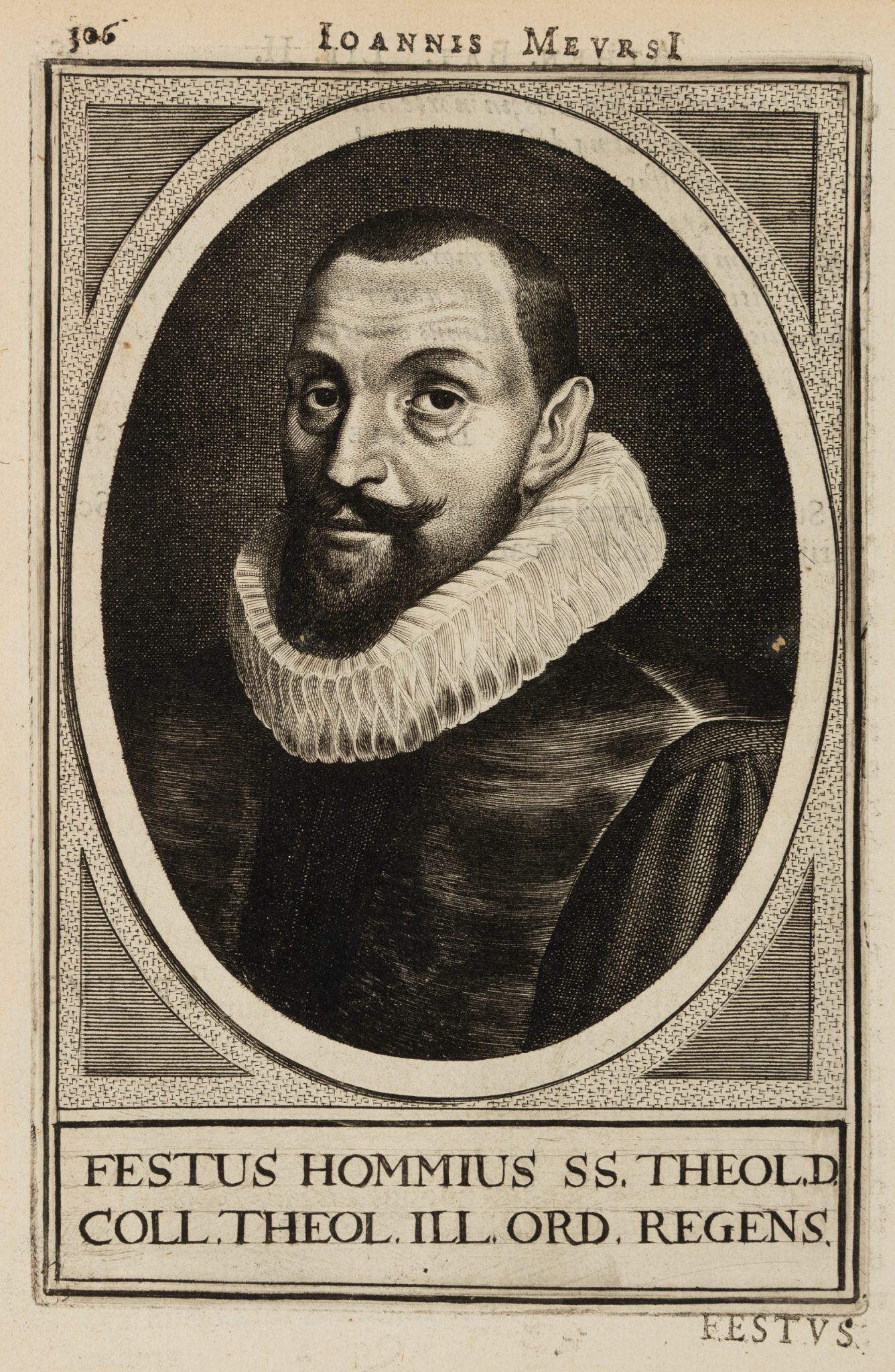 Portrait des Festus Hommius